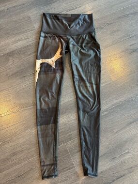 Teeki Longhorn Skull Leggings XS